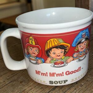 Vintage Campbell's Soup Campbell Kids Careers Ceramic Mug Cup 14 oz 1997